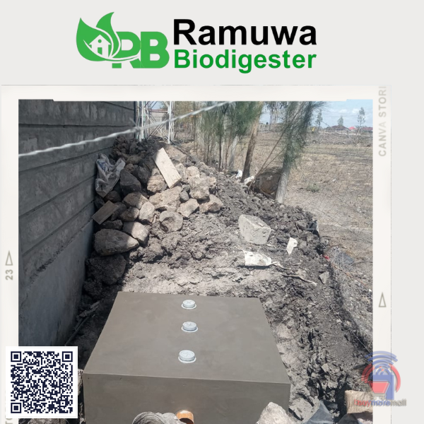 1m Cubic Biodigester